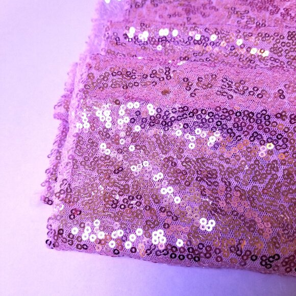 5/Pc Wedding Sequin Table Runner 12x72in Glitz Party Banquet Decoration - Picture 3 of 4